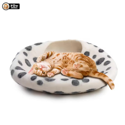 PawsieBox "Nimbus" Wool Felt Cat Cave