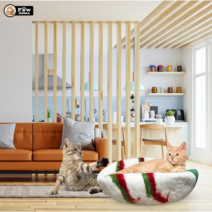 PawsieBox "Nimbus" Wool Felt Cat Cave