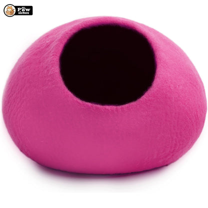 PawsieBox "Nimbus" Wool Felt Cat Cave
