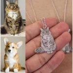 Custom Silver Cat Necklace (925 Sterling Silver)